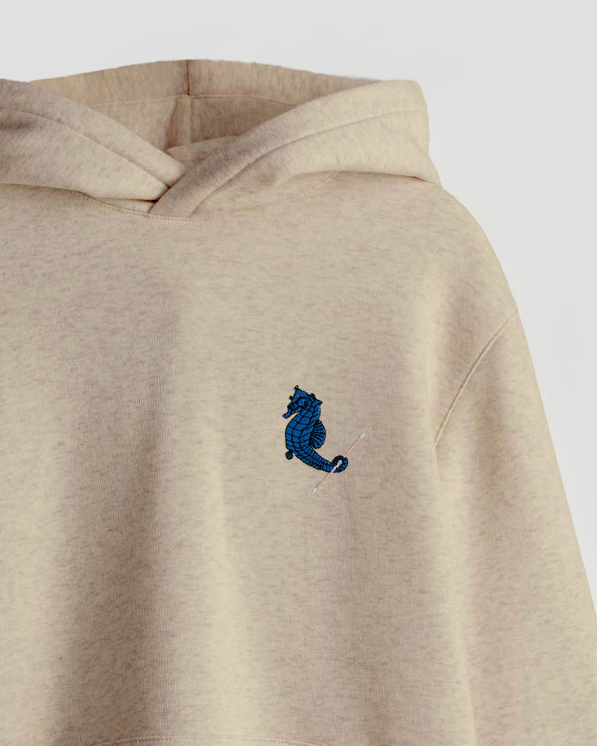 'Cotton Bud Seahorse'