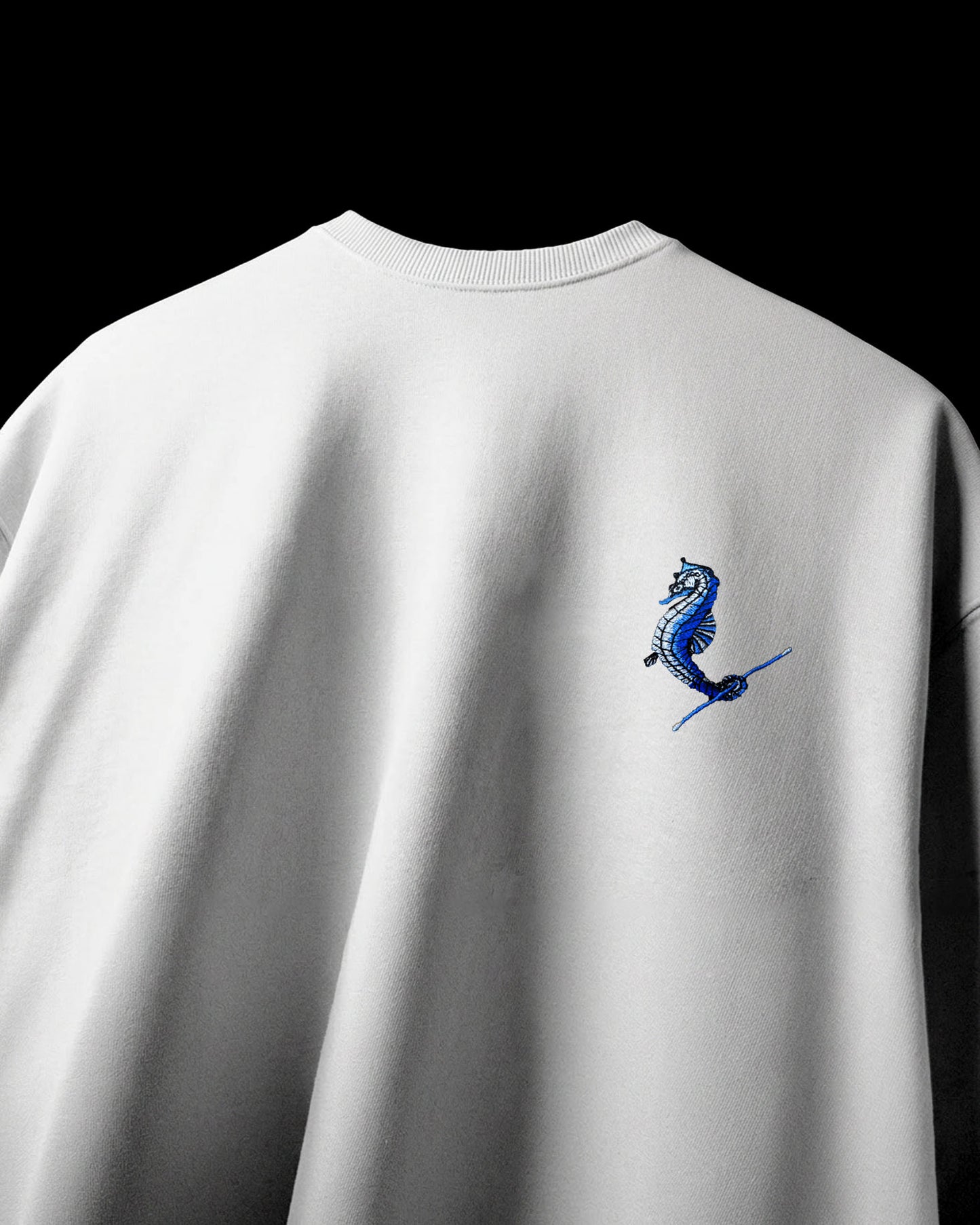 'Cotton Bud Seahorse'